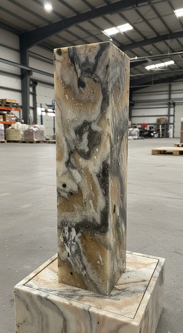 Lichtbrunnen vor der Reinigung